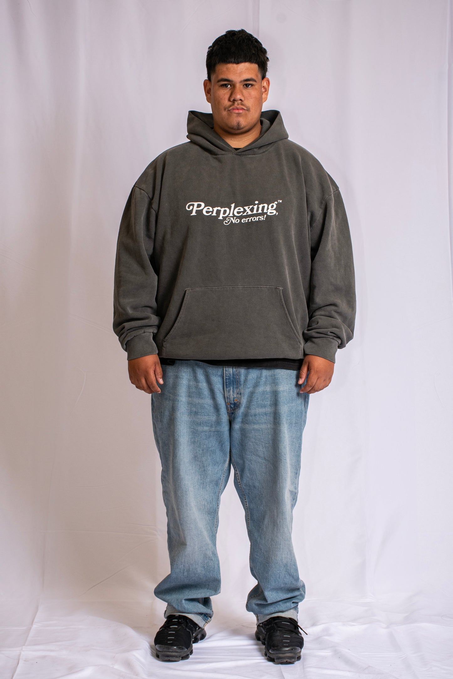 Vintage Grey Hoodie