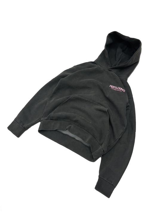 PERPLEXING FOR THOSE WITH ERRORS HOODIE (PINK PRINT)